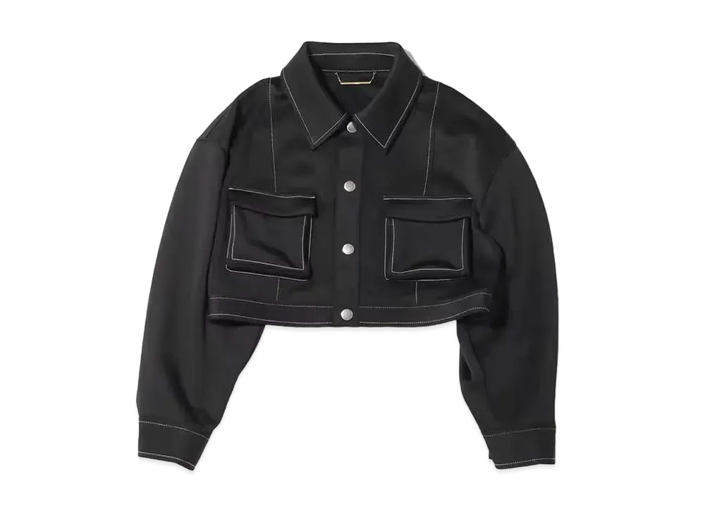 atmos pink Cardboard Short Jacket "Black"