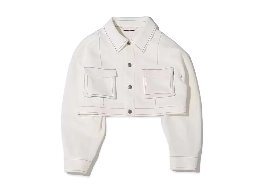 atmos pink Cardboard Short Jacket "White"