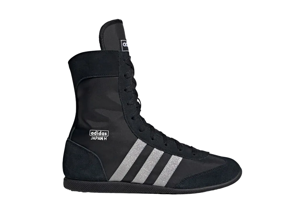 アディダスオリジナルス ウィメンズ ジャパン ミッド "コアブラック/シルバーメタリック/クラウドホワイト"