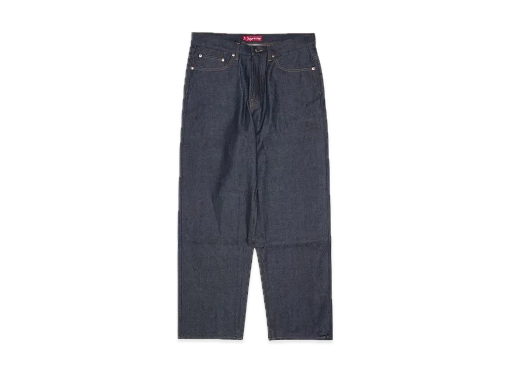 Supreme Rigid Baggy Selvedge Jean "Rigid Indigo" (FW24)
