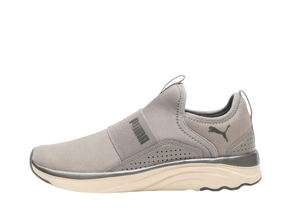 プーマ ウィメンズ ソフライド ソフィア スリッポン タータン "Cグレー"