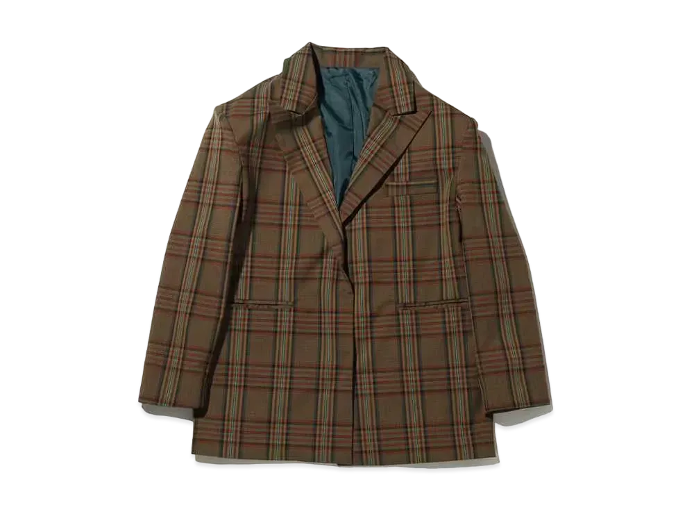 atmos pink Check Over Jacket "Green"