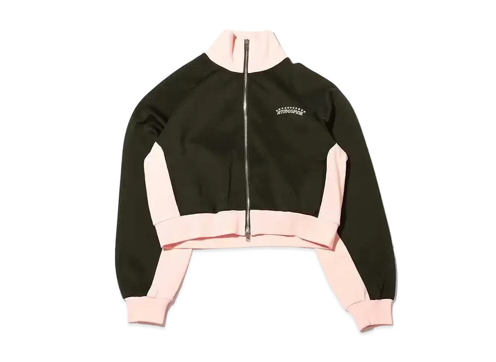 atmos pink Bicolor Track Jacket "Khaki"