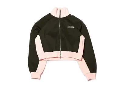 atmos pink Bicolor Track Jacket "Khaki"