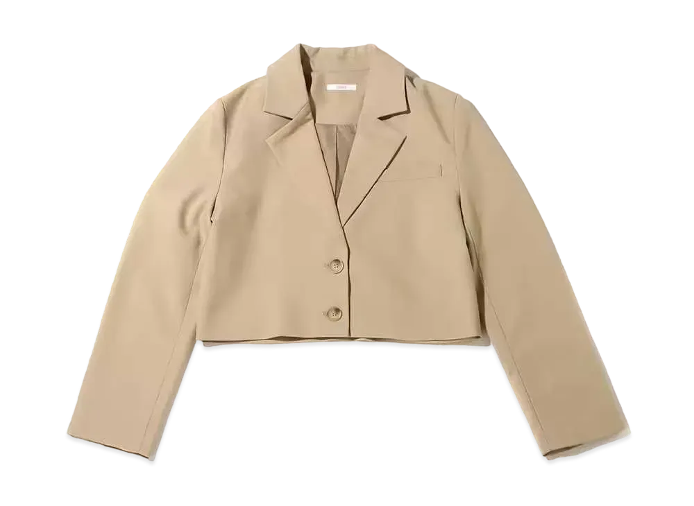 atmos pink Classic Short Jacket "Beige"