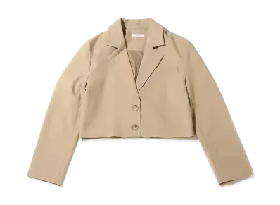 atmos pink Classic Short Jacket "Beige"