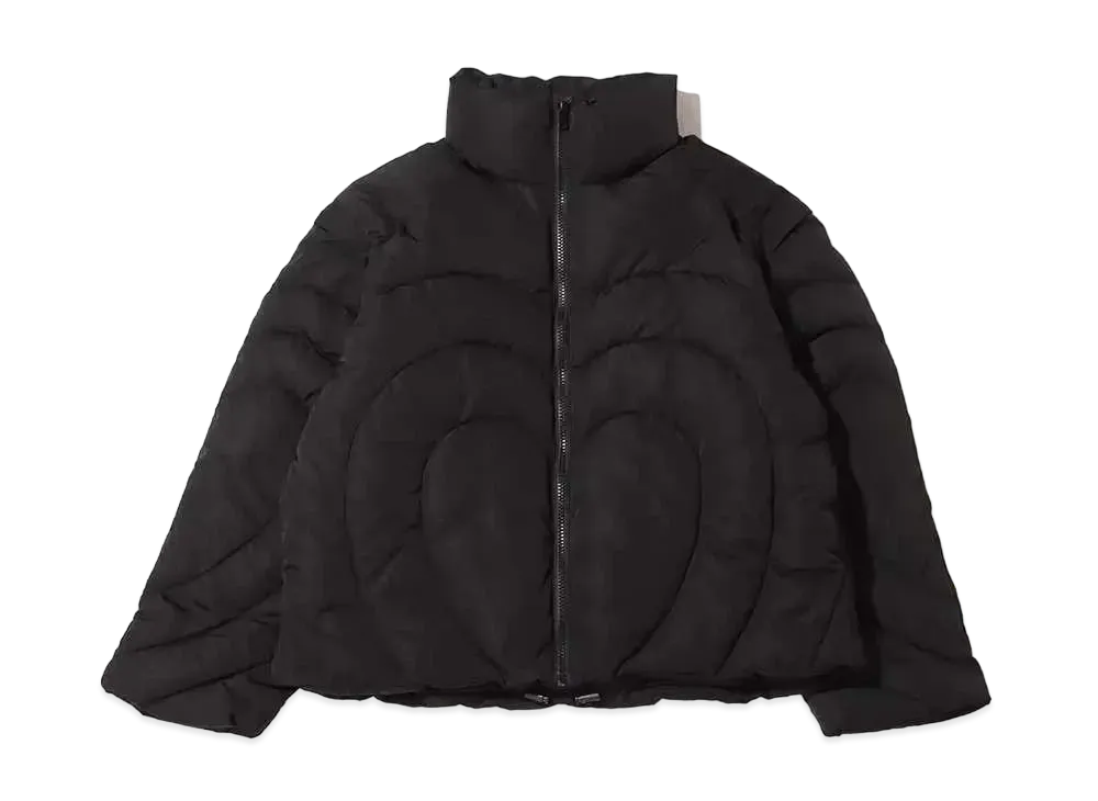 atmos pink Two-Way Heart Down Jacket "Black"