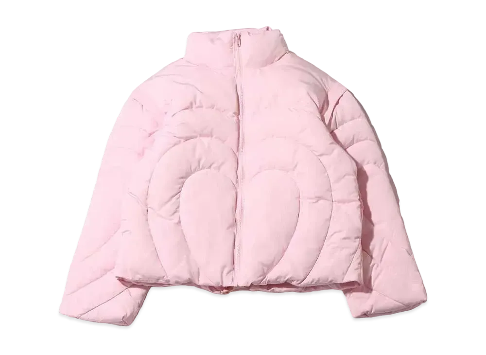 atmos pink Two-Way Heart Down Jacket "Pink"