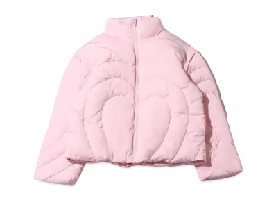 atmos pink Two-Way Heart Down Jacket "Pink"
