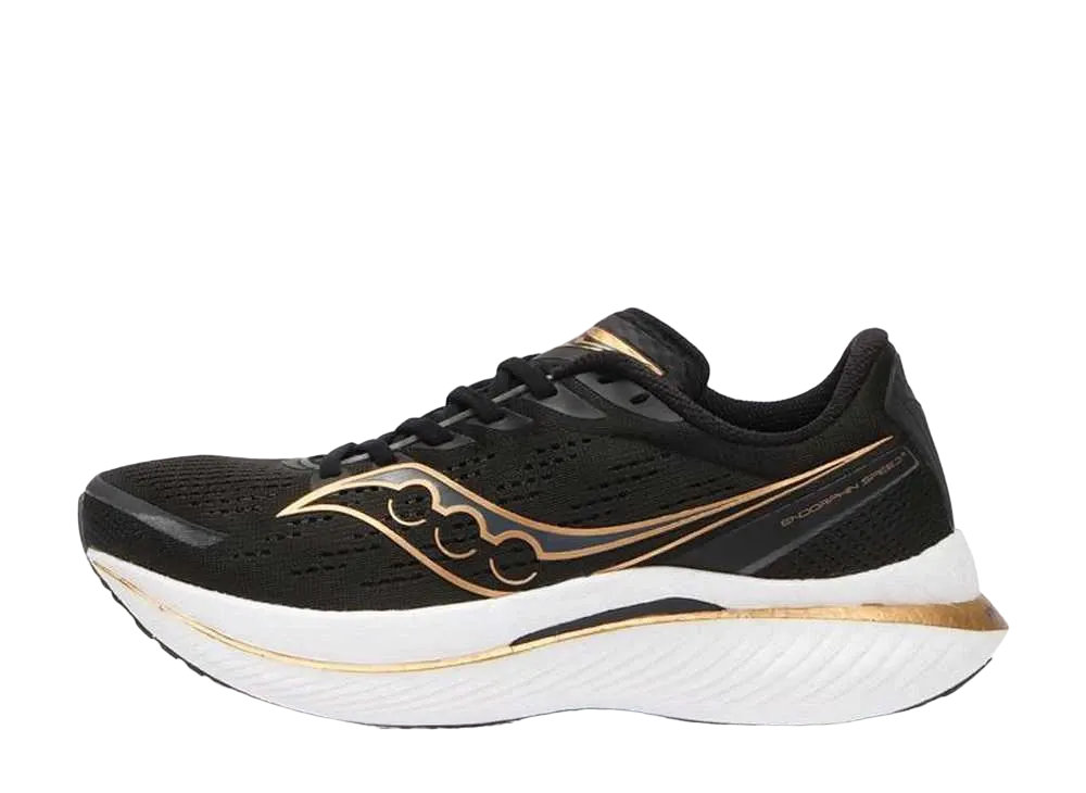 サッカニー エンドルフィン スピード3 "ブラック/ゴールドストラック"