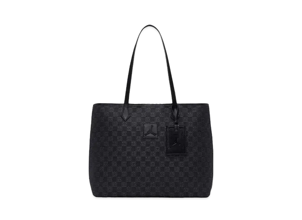 Nike Jordan Monogram Tote Bag "Black"