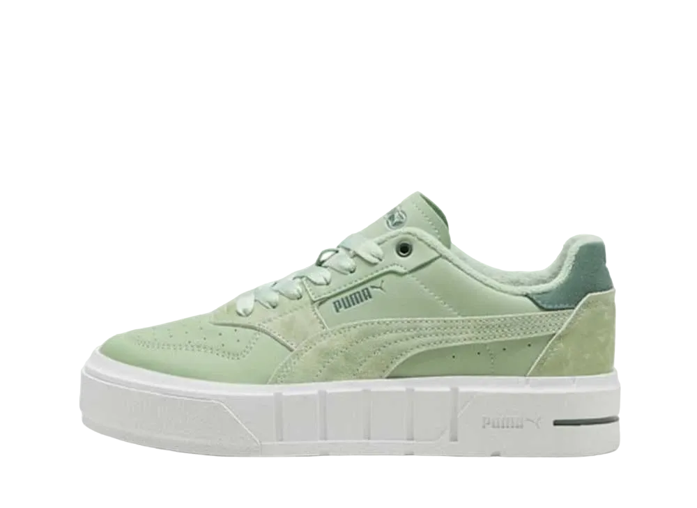 プーマ ウィメンズ カリ コート リトリート "ピュアグリーン/プーマホワイト"
