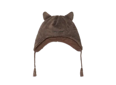 F-LAGSTUF-F FOX FLEECE CAP "BROWN"