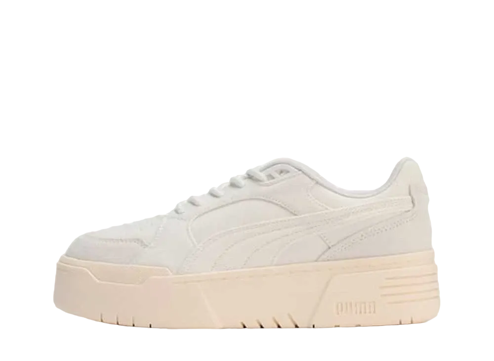 プーマ ウィメンズ カリフォルニア フライズ ネイチャー "プーマホワイト/シュガーアーモンド"