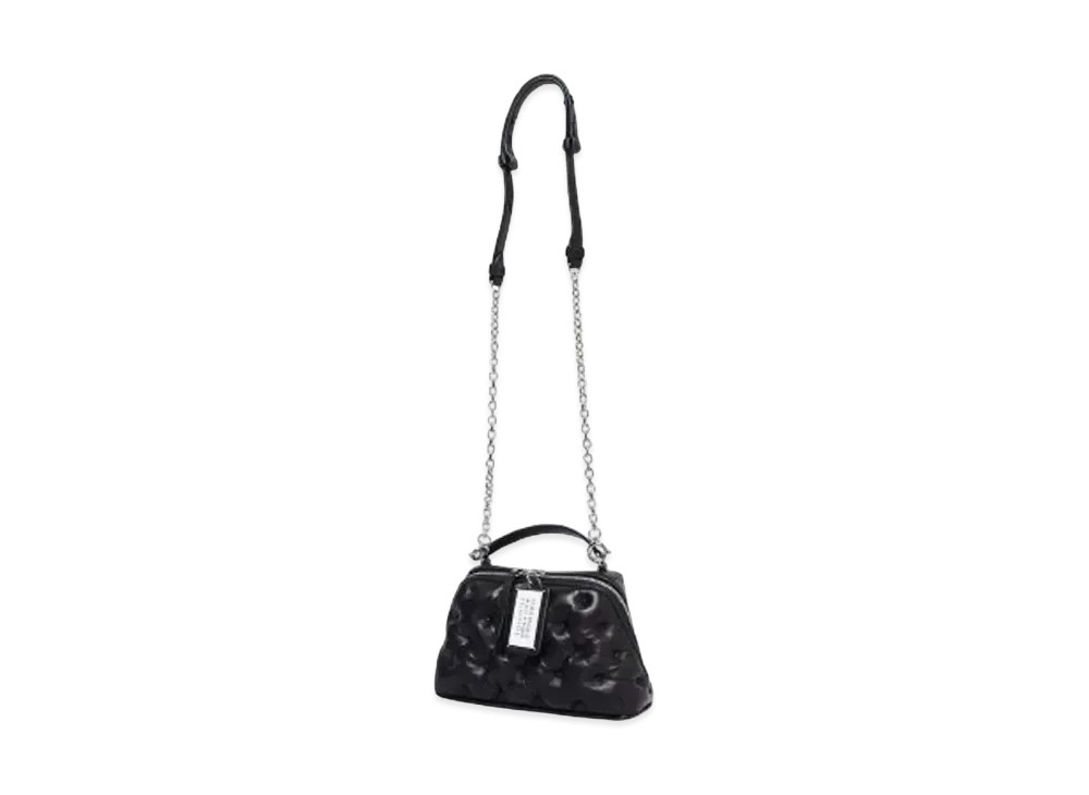 Maison Margiela GLAM SLAM TRAPEZOID BAG "BLACK"