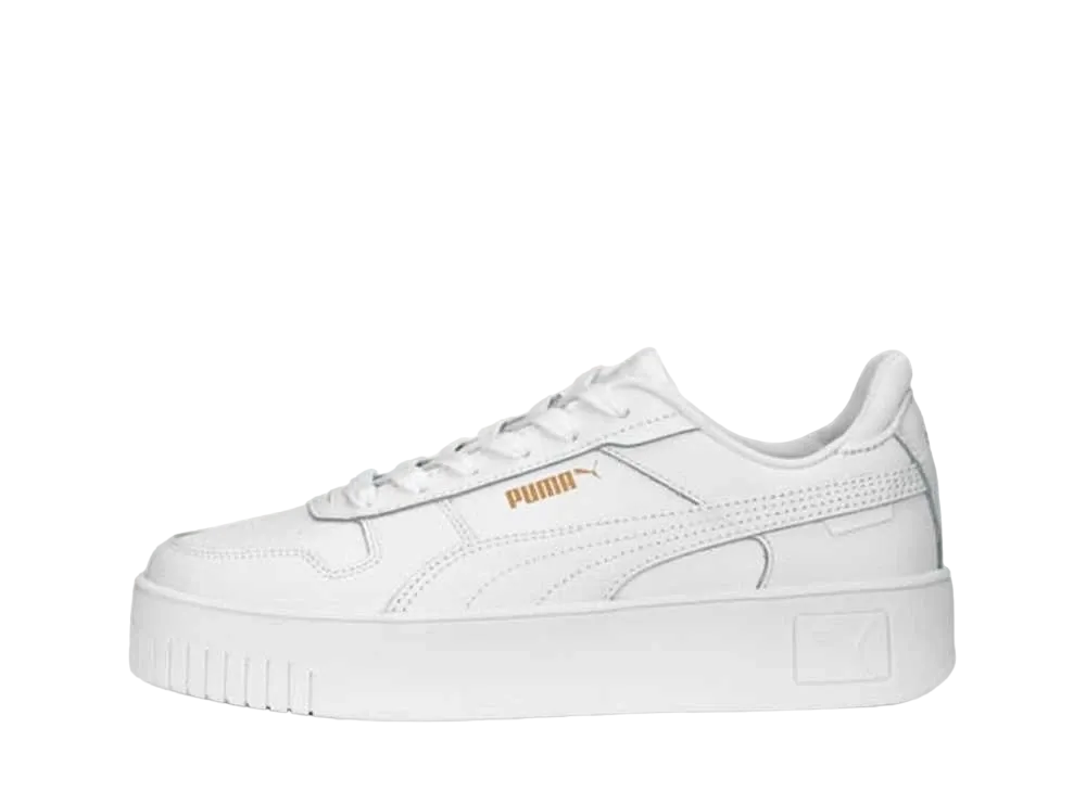 プーマ ウィメンズ キャリーナ "プーマホワイト/プーマゴールド"