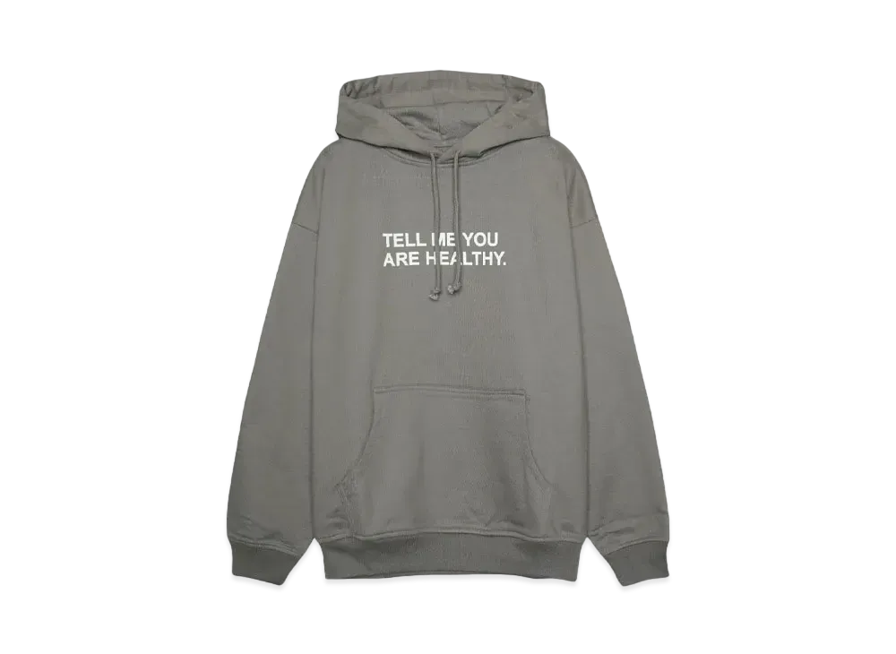RASSVET PIG HOODIE KNIT "DARK GREY"