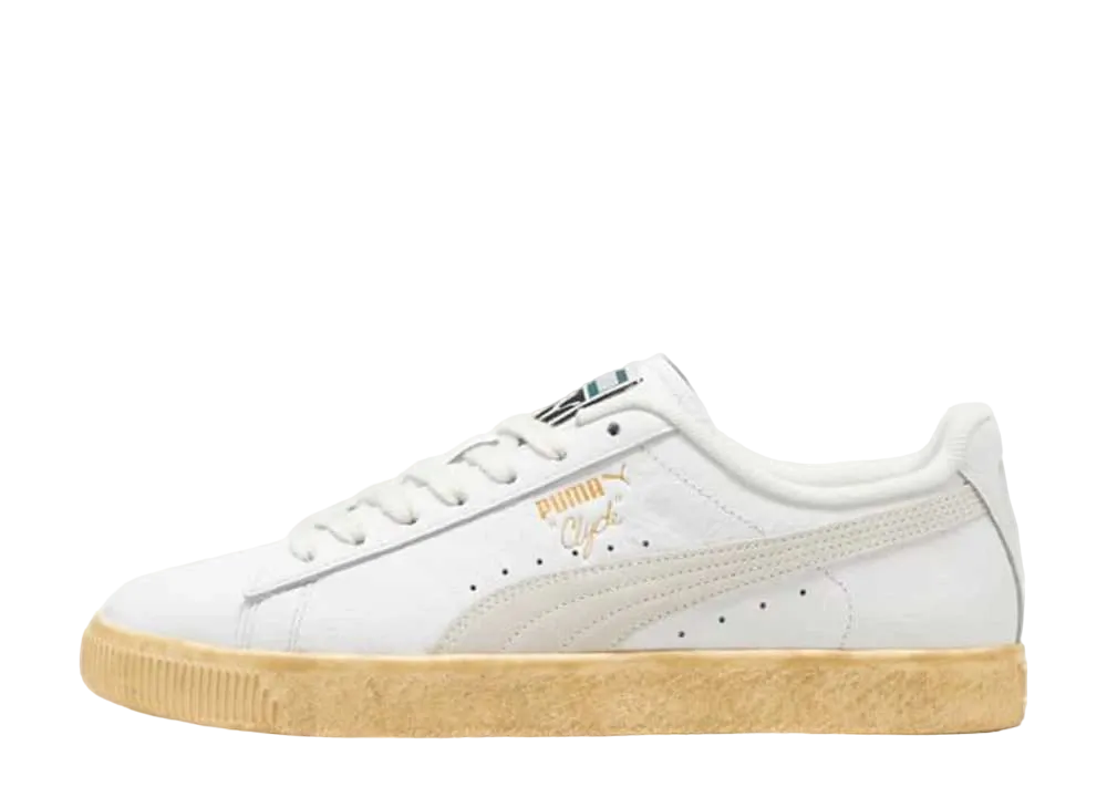 Puma Clyde Vintage "Puma White/Light Straw/Warm White"