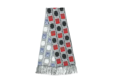 RASSVET RASSVET LOGO SCARF KNIT "MULTI "