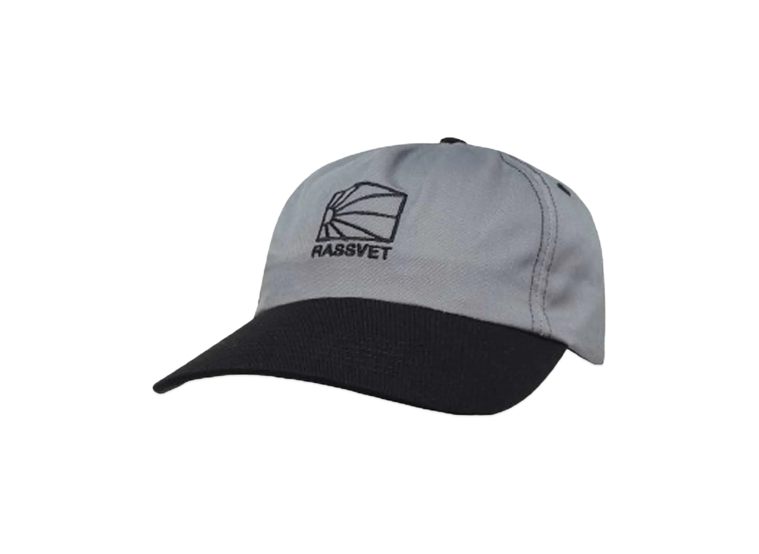 RASSVET 5 PANEL CAP WOVEN "GREY"
