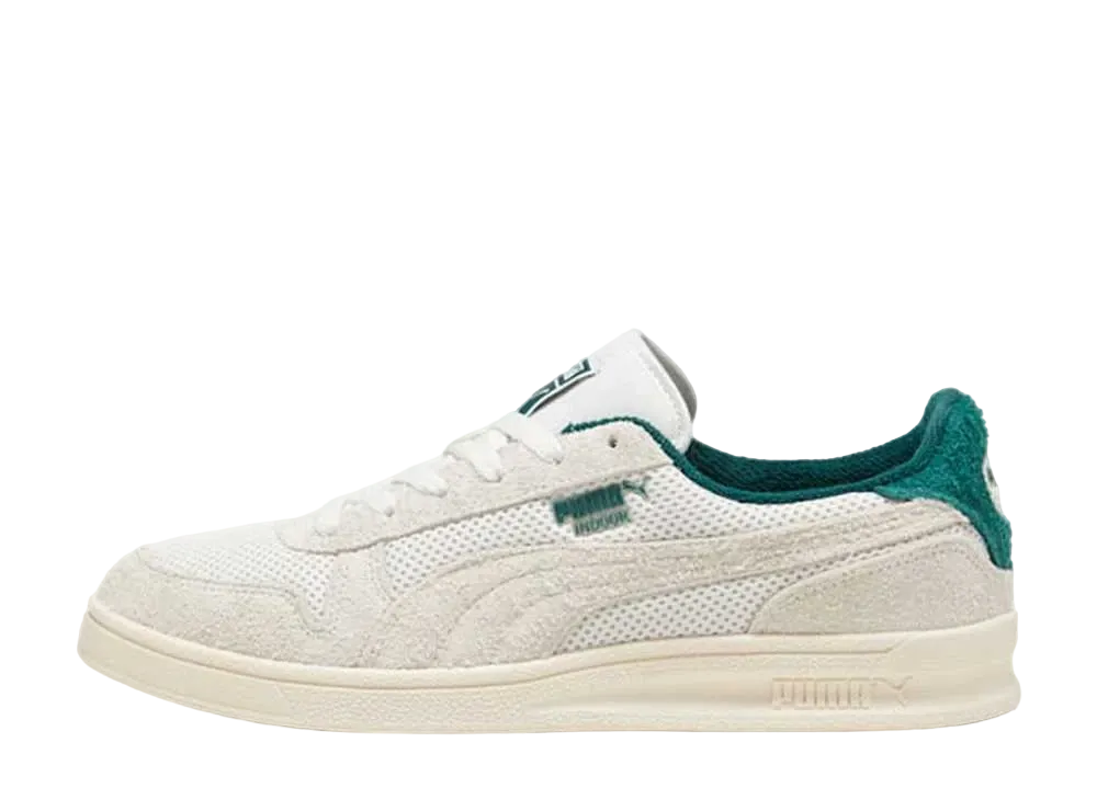Puma Indoor "Warm White/Dark Myrtle"