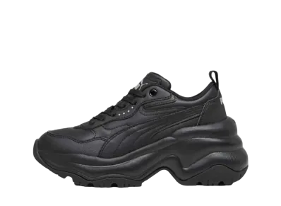 Puma Women's Cilia Wedge "Puma Black/Puma Silver"