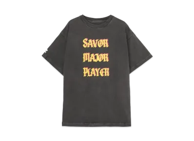 WILDSIDE Yohji Yamamoto x LASTMAN Short Sleeve T-shirt "Gray"