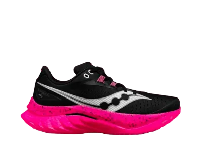 ブラックガールズラン × サッカニー ウィメンズ エンドルフィン スピード4 "ブラック/ピンク"