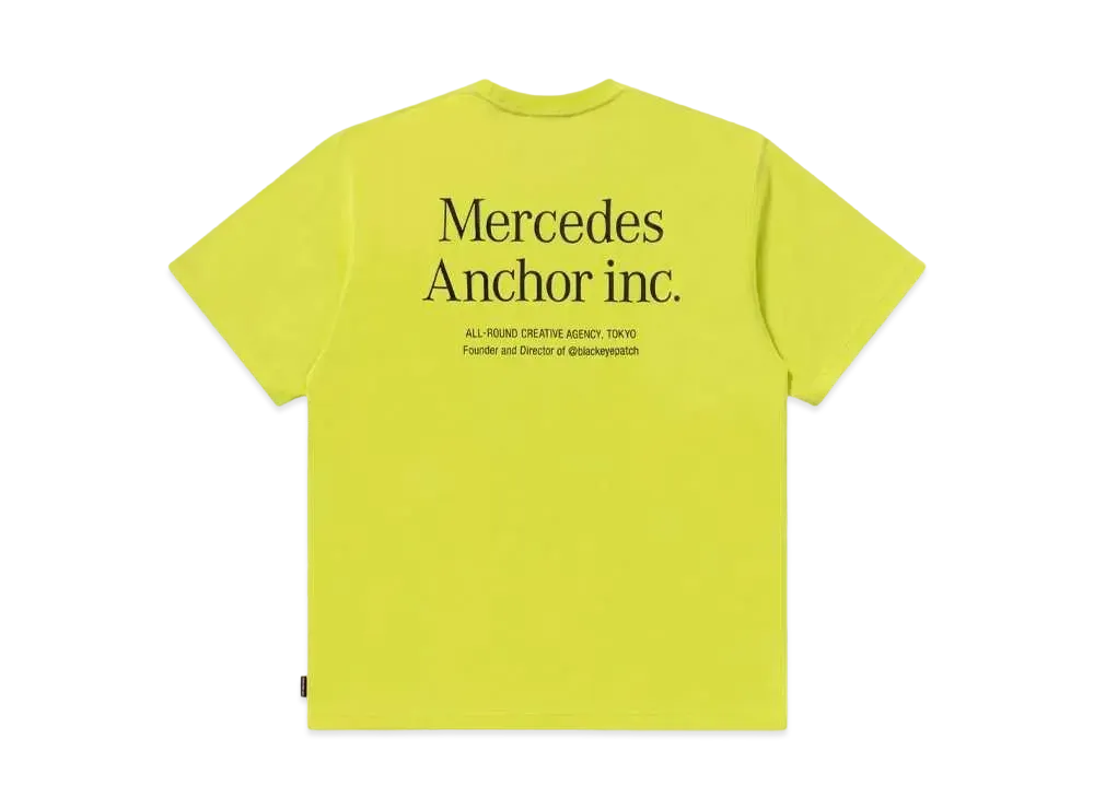 Mercedes Anchor Inc. Tee "Safety Yellow"