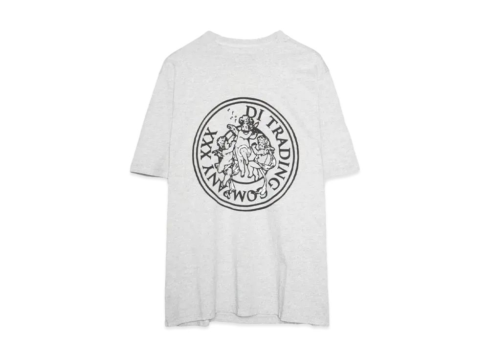 POP TRADING COMPANY roma t-shirt "GREY HEATHER"