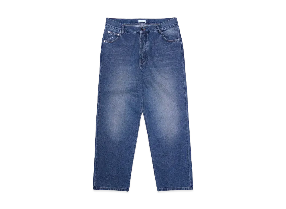 POP TRADING COMPANY drs pant "WASHED DENIM"