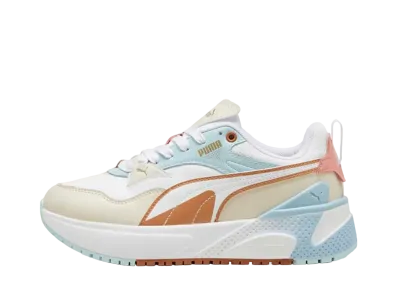 Puma Women's R78 Disrupt "Alpine Snow/Caramel Latte/Frosted Dew"