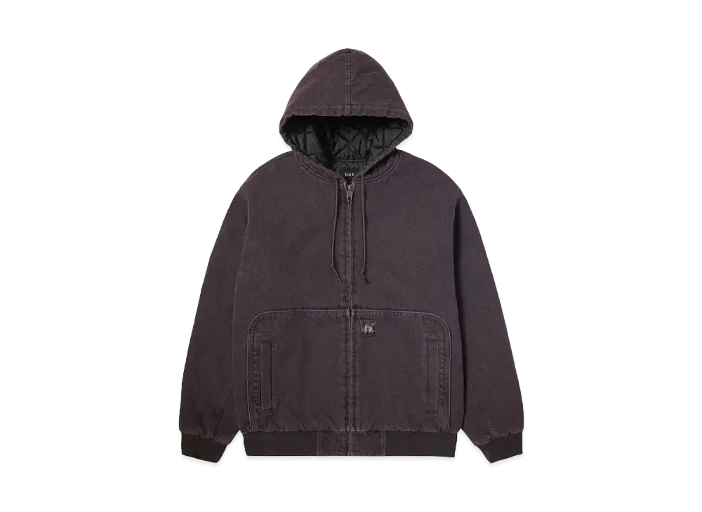 HUF Fall 24 Boulder Work Jacket "Raisin"