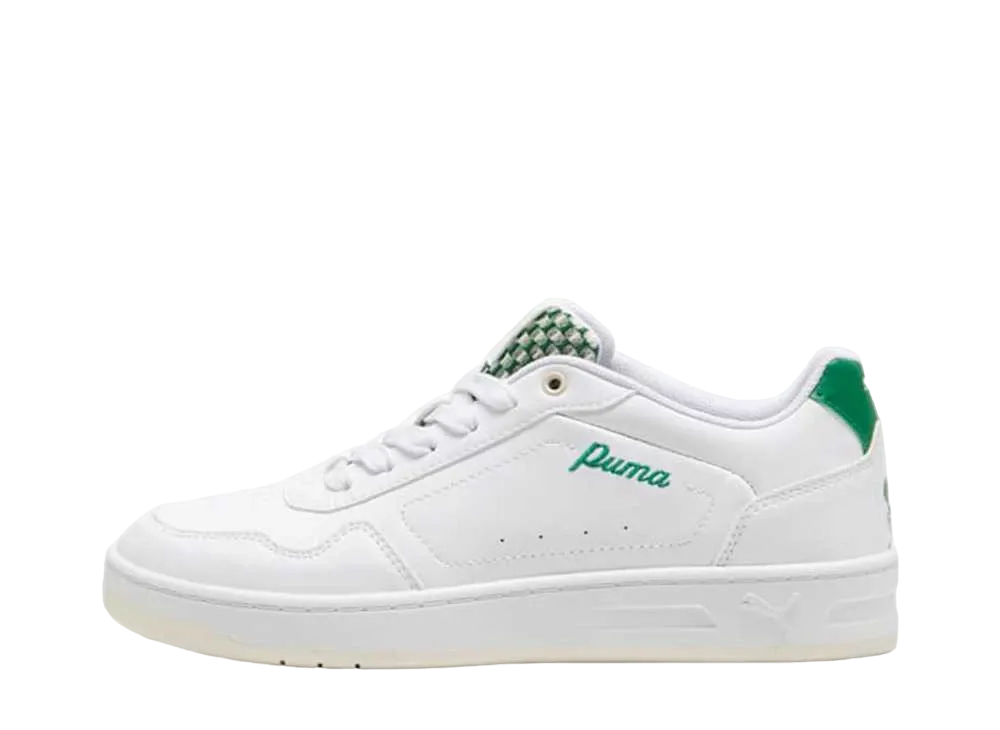 プーマ ウィメンズ コート クラッシー ブロッサム "プーマホワイト/アーカイブグリーン"
