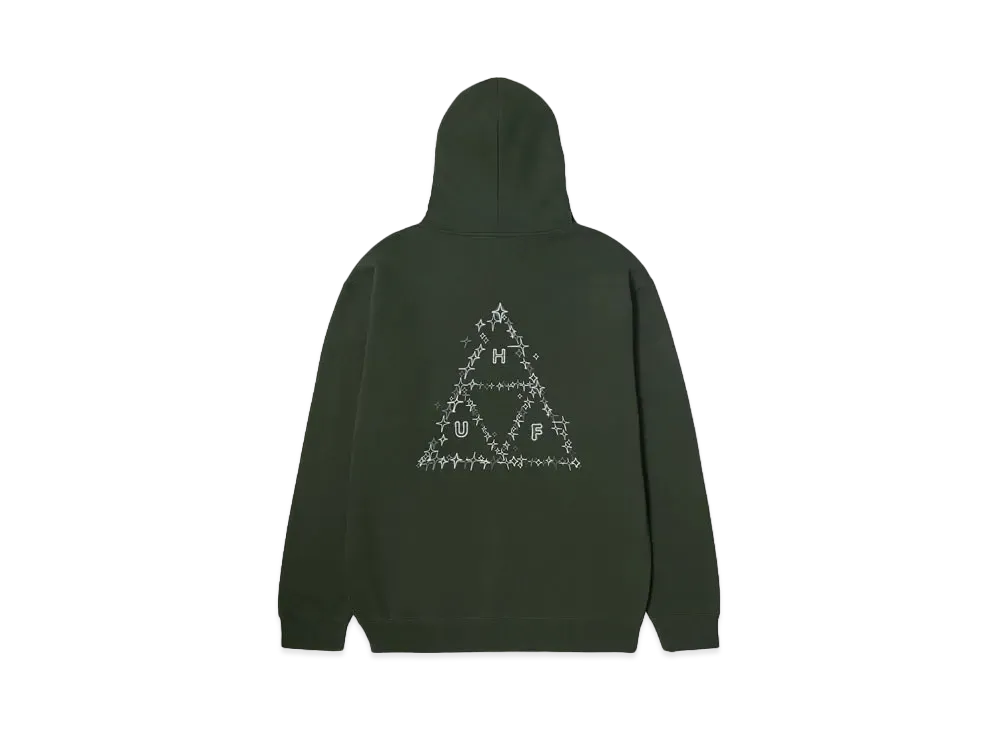 HUF Fall 24 Gleam Hoodie "Hunter Green"