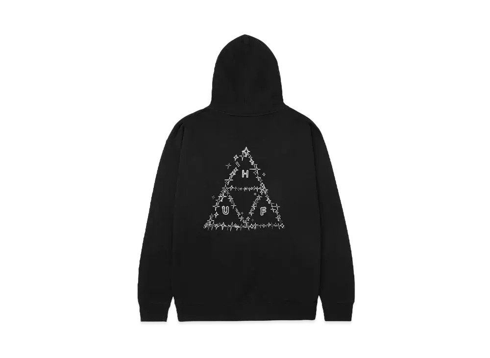 HUF Fall 24 Gleam Hoodie "Black"