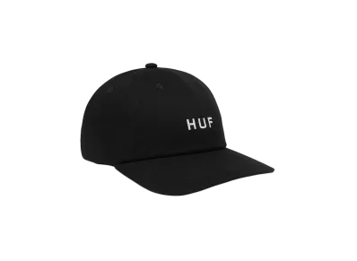 HUF Set OG CV 6 Panel Hat "Black"