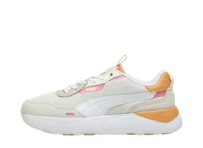 Puma Women's Runtamed Platform "Putty/Puma White/Warm White/Clementine/Passionfruit"