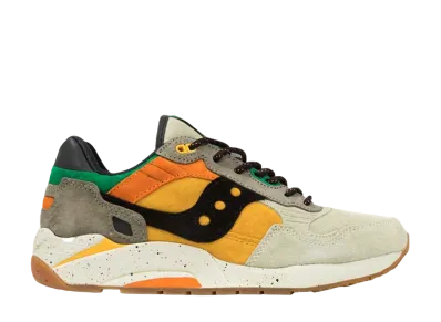 サッカニー G9 シャドウ5 "タン/オレンジ/グリーン/ブラック"