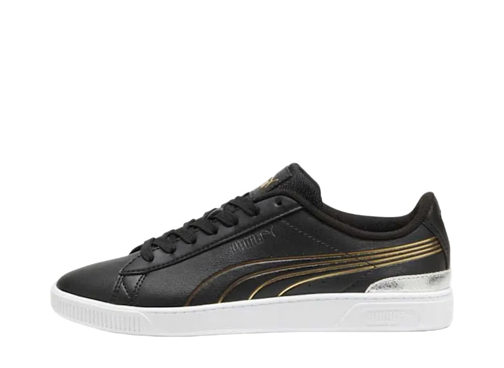 プーマ ウィメンズ ビッキー V3 メタリックシャイン "プーマブラック/プーマゴールド/プーマホワイト"