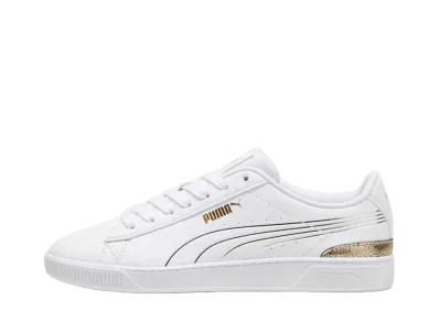 Puma Women's Vicky V3 Metallic Shine "Puma White/Puma Gold/Puma Silver"