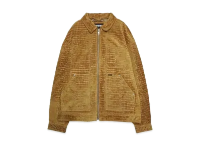 Supreme Suede Work Jacket "Croc"