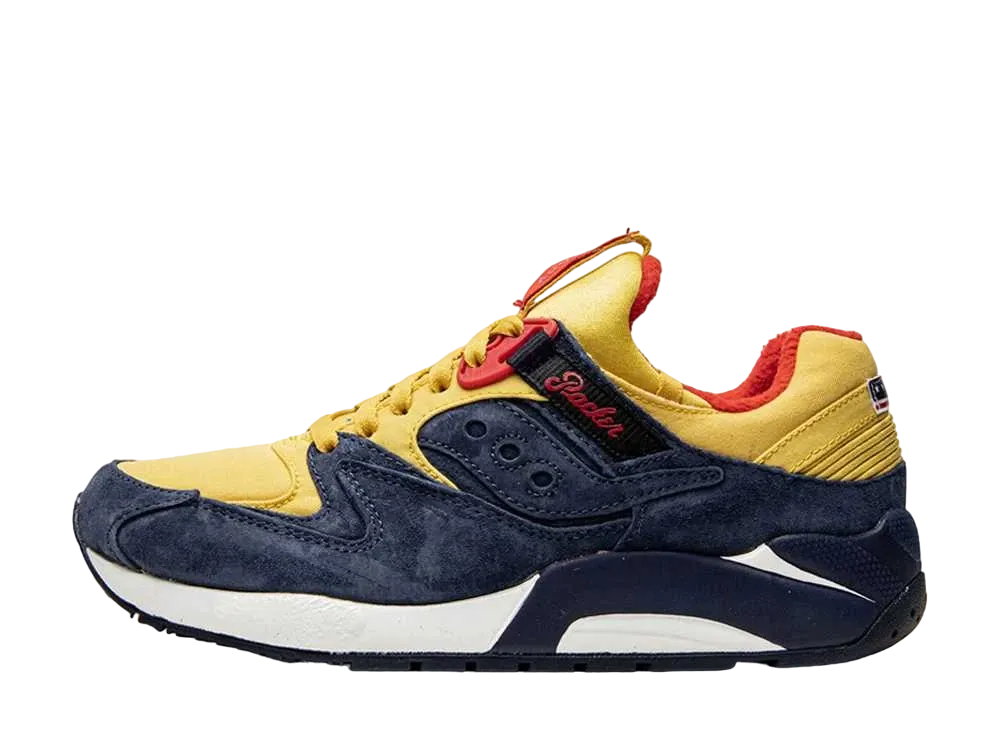 ジャストブレイズ × パッカーシューズ × サッカニー グリッド9000 "スノービーチ"