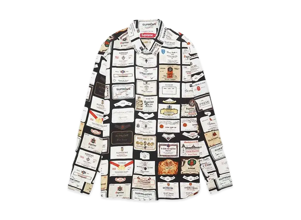 Supreme Label Shirt "Black"