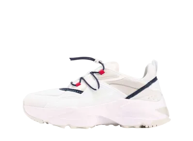 Puma Women's Orkid Sandal "Puma White/Glacial Gray/Puma Navy/Club Red"