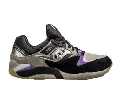 サッカニー グリッド9000 "ブラック/パープル/ラベンダー"