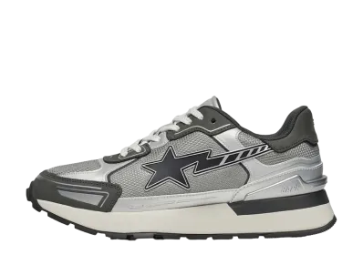 A BATHING APE®︎ CROSS STA "Gray"