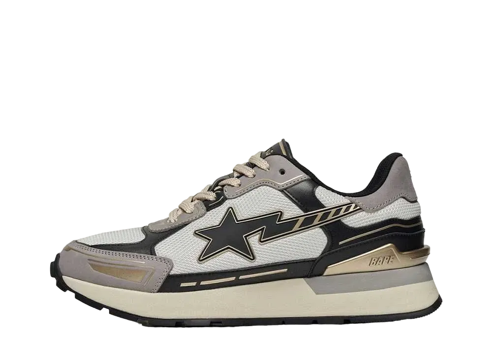 A BATHING APE®︎ Women's CROSS STA "Black"