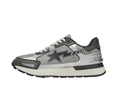 A BATHING APE®︎ Women's CROSS STA "Gray"