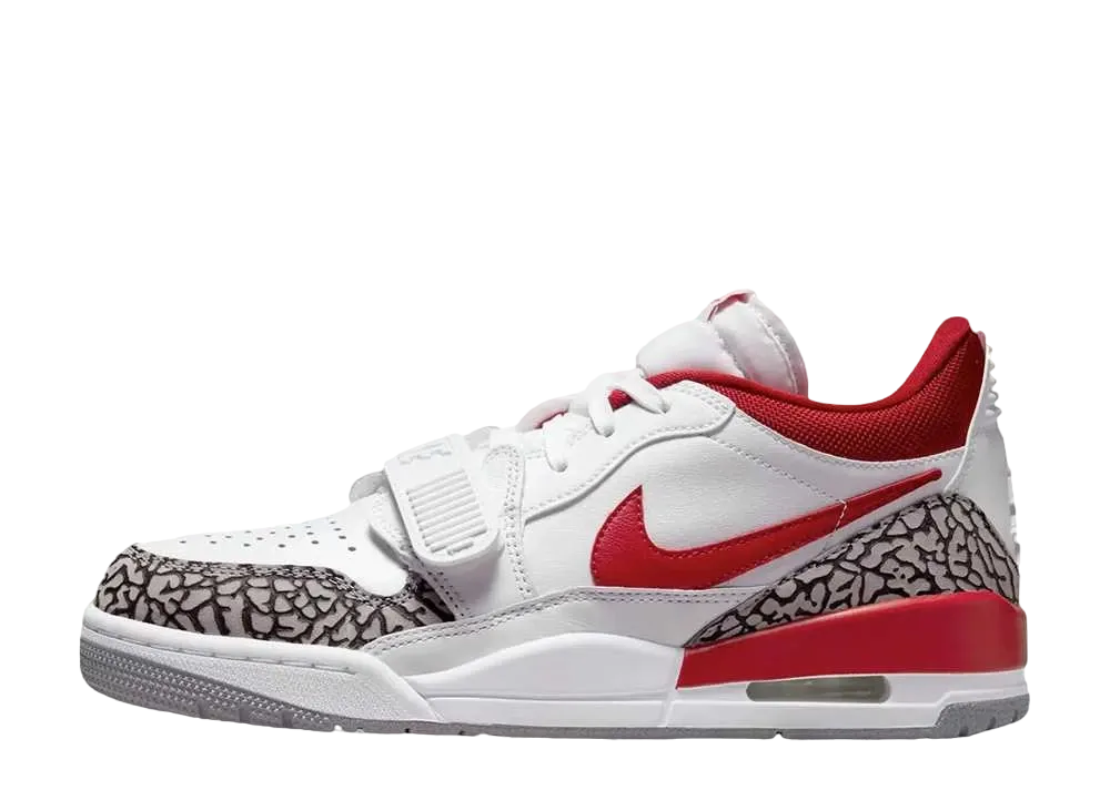 Nike Women's Jordan Legacy 312 Low "Gym Red/Cement Grey"